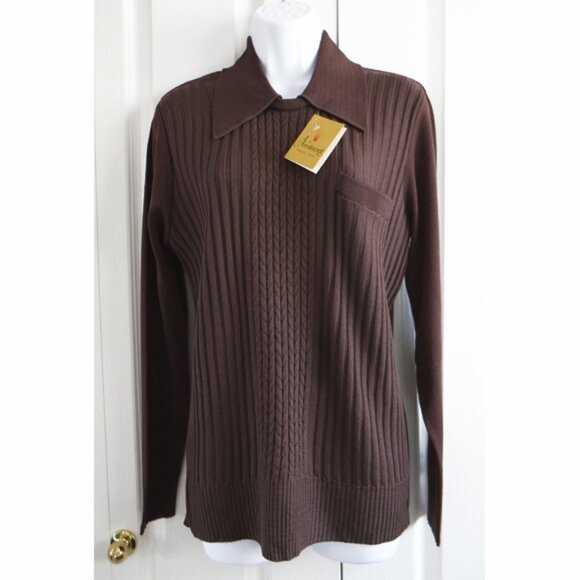 NWT vintage 1970s Aristocrat nylon Tricot pullover - Picture 2 of 9